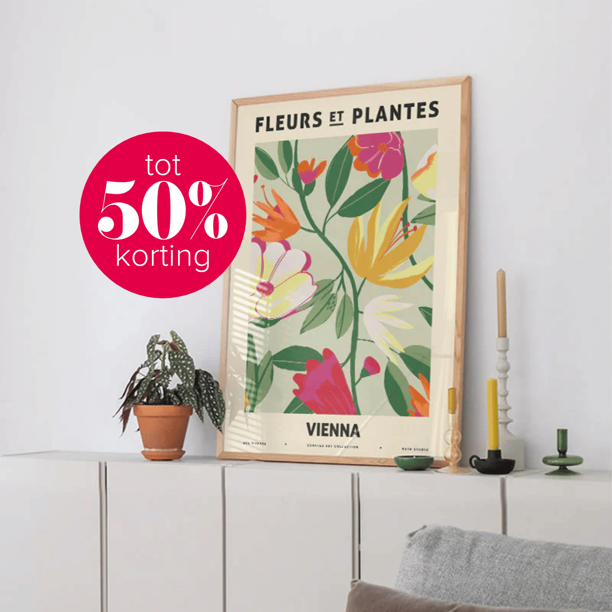 Accessoires met 50% korting
