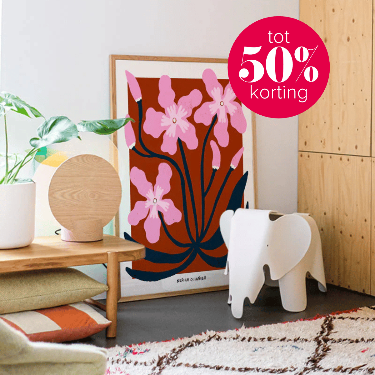 Shop accessoires met 50% korting