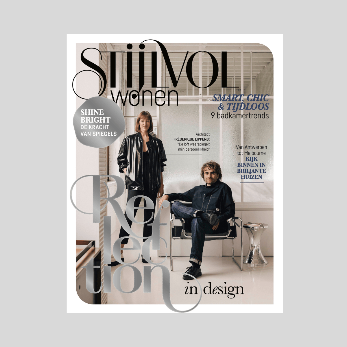 De nieuwe Stijlvol Wonen ligt in de winkel: Reflection in design
