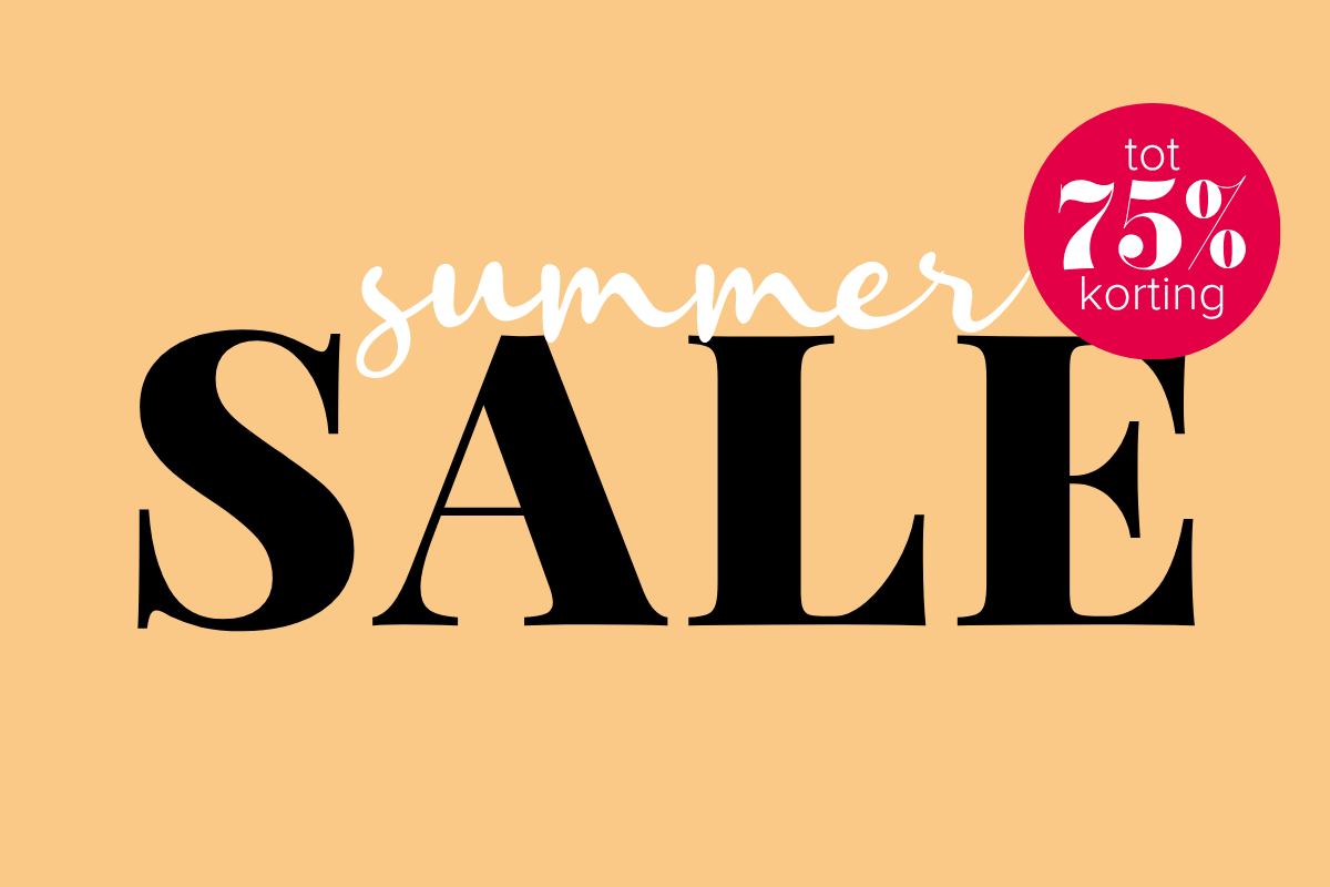 Tot 75% korting tijdens Summer Sale