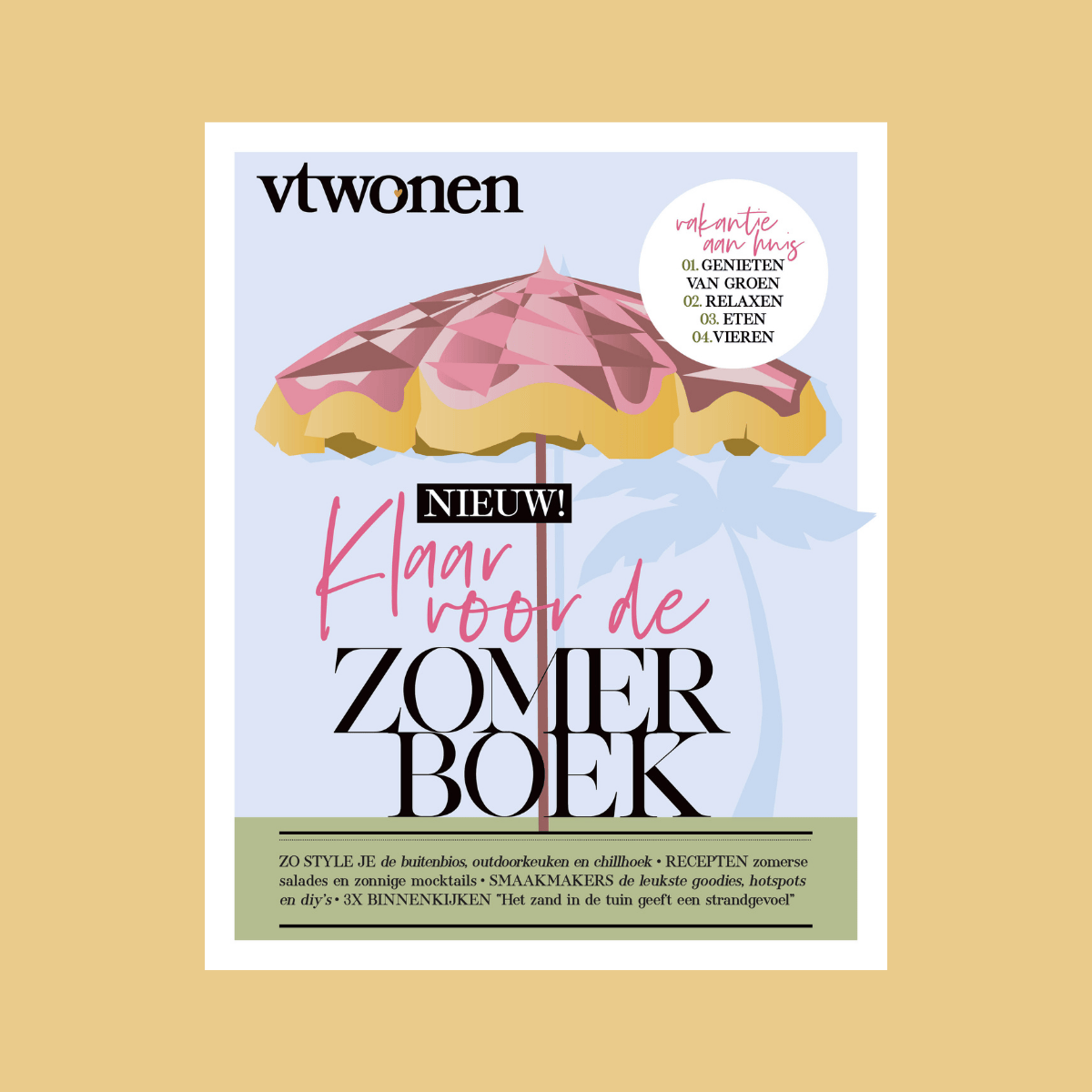 Yes! Het vtwonen zomerboek is er, boordevol DIY’s, tips en zonnige inspiratie