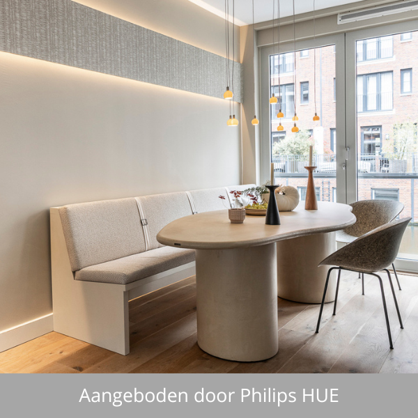 Warm, koel of kleurrijk: met deze verlichting creëer je met één druk op de knop altijd de perfecte sfeer.