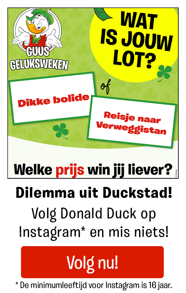 Social media Donald Duck Weekblad