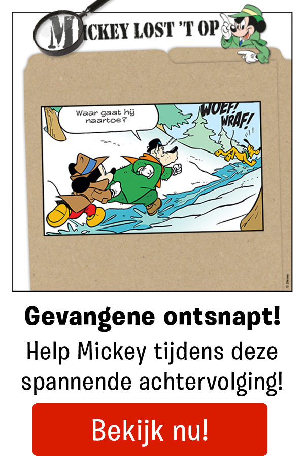 Mickey Lost 't Op