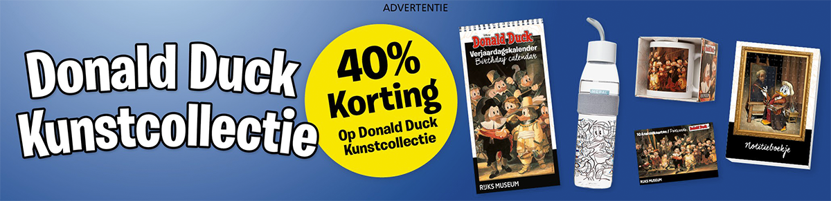 Kunstcollectie 40% korting