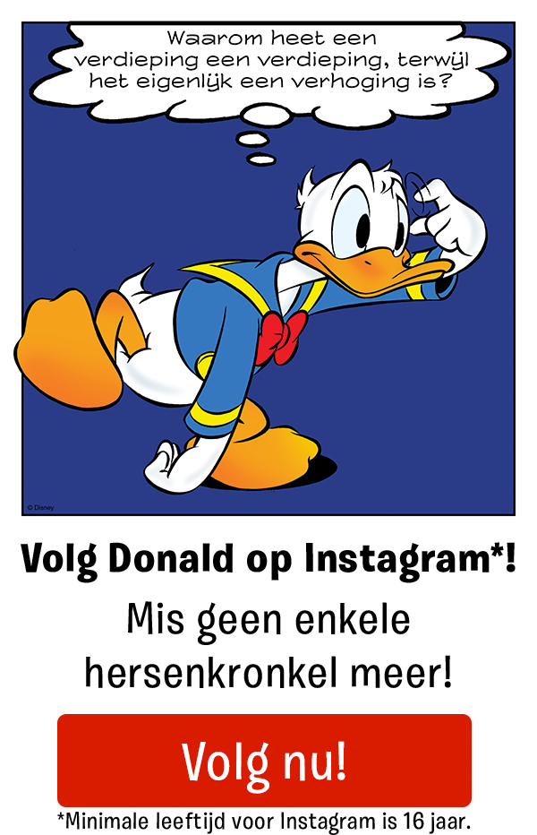Volg Donald op Instagram!
