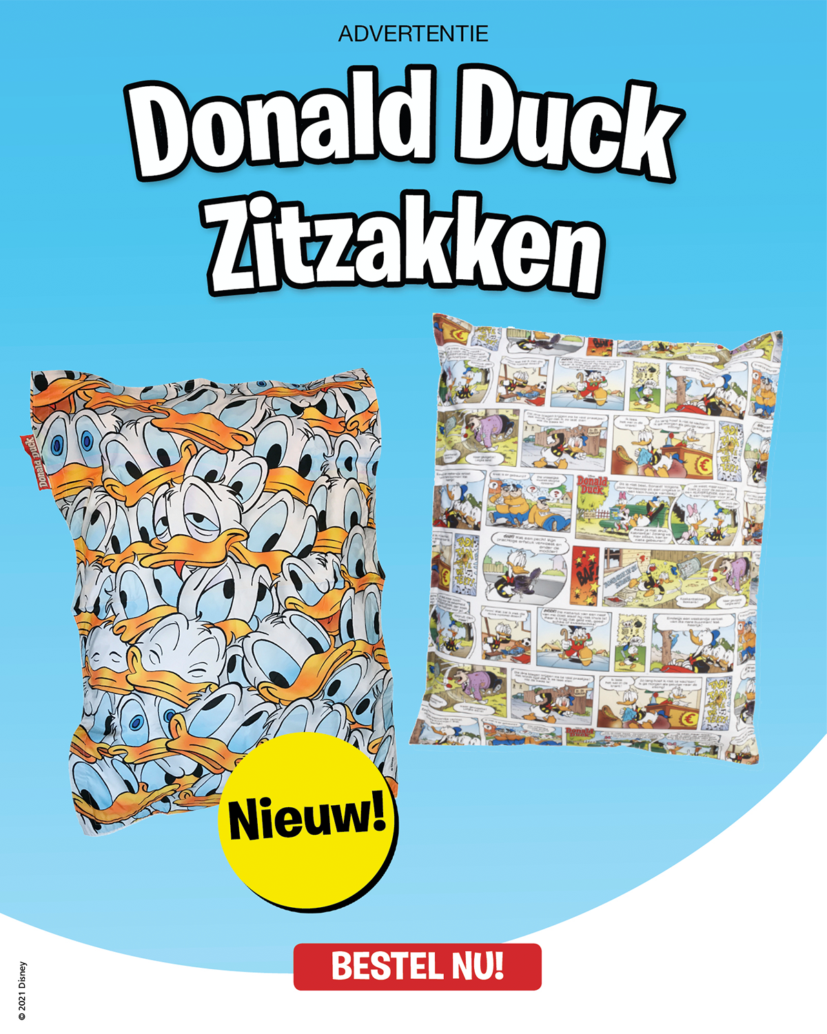 Zitzak Donald Duck Shop