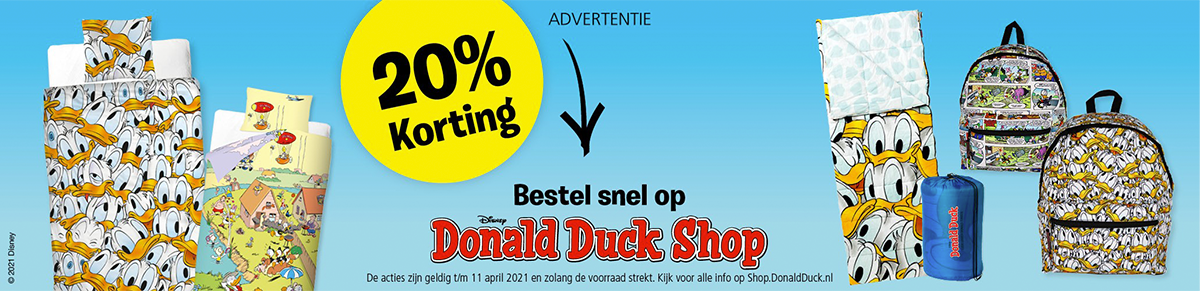Donald Duck Shop Korting
