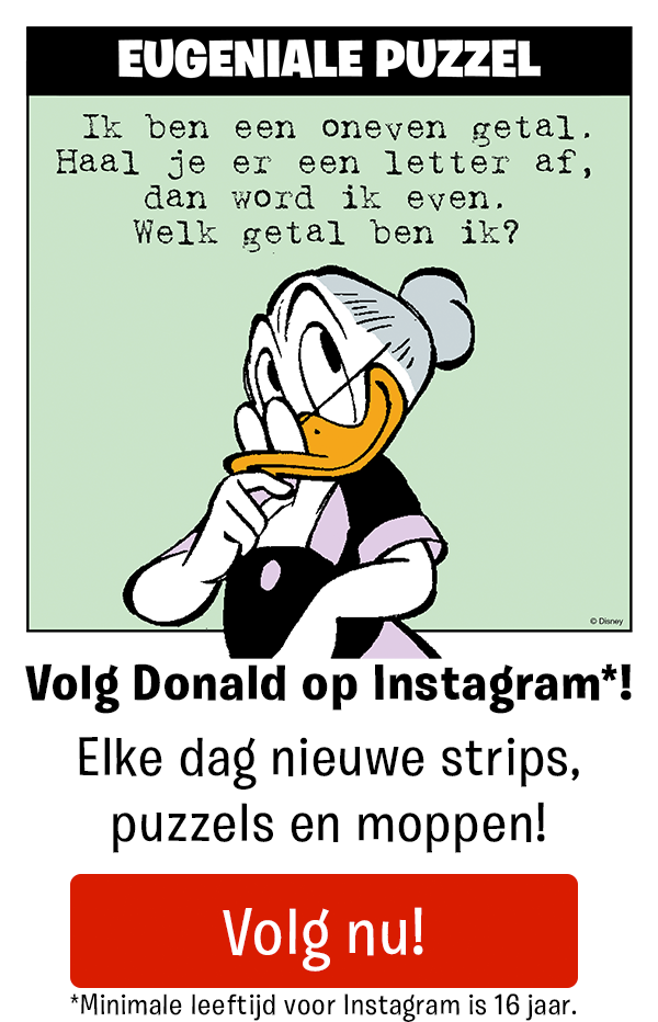 Volg Donald op Instagram!