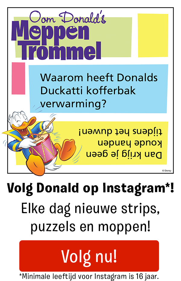 Volg Donald op Instagram