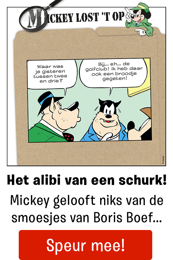 Mickey Lost 't Op