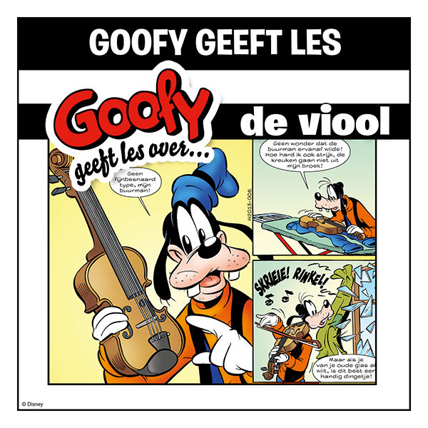 Goofy geeft les