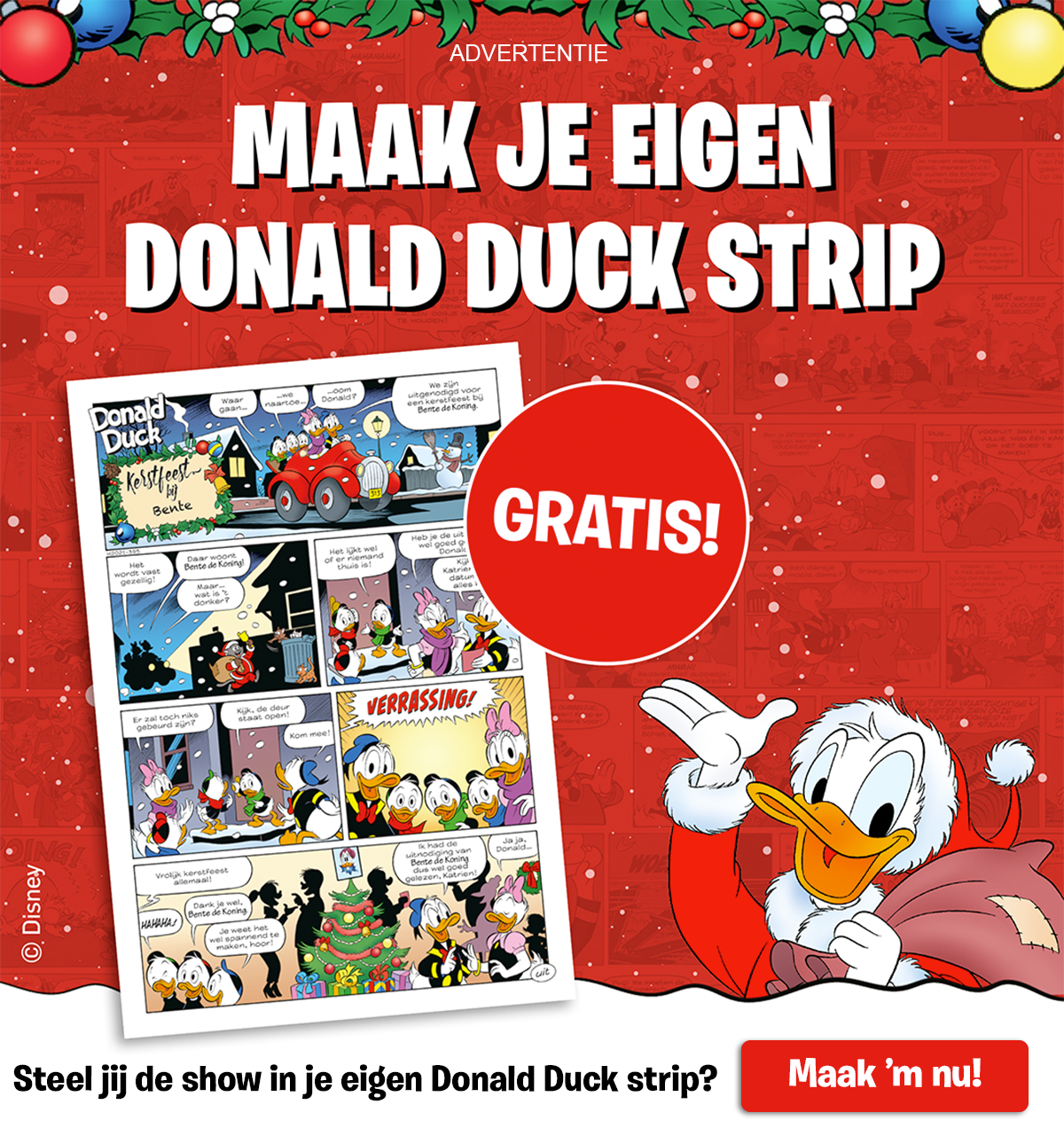 Donald Duck Strip Maken