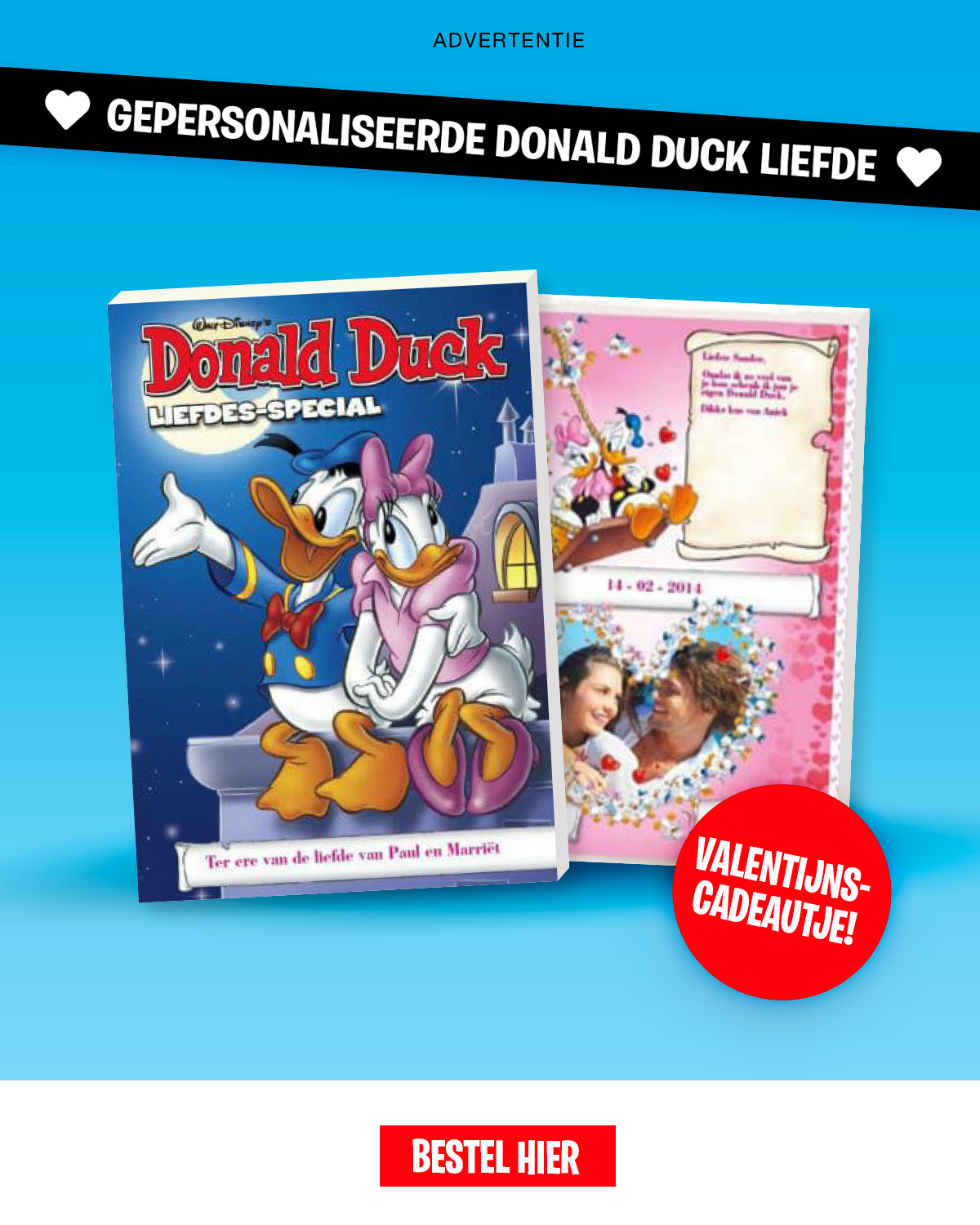 Valentijnsdagactie