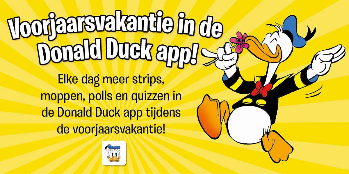 Voorjaarsvakantie in de app