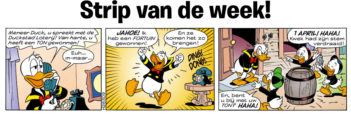 Strip van de week