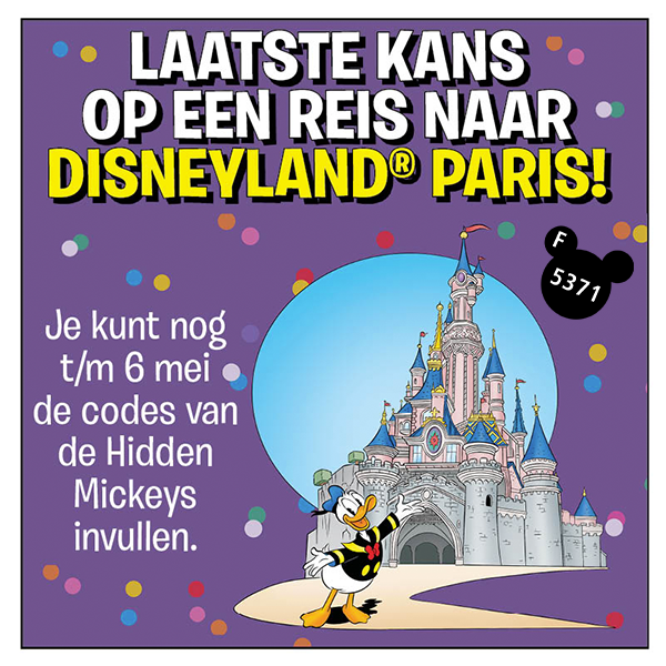 Disneyland Paris winactie
