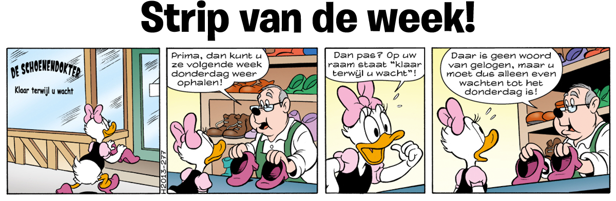 Strip van de week