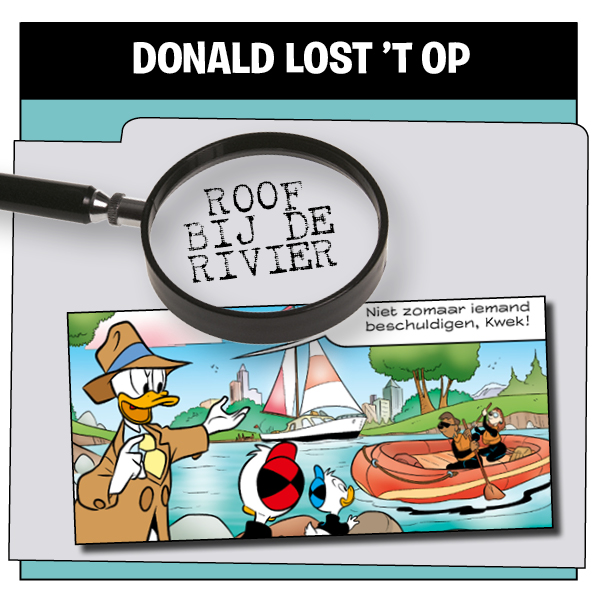 Donald lost 't op