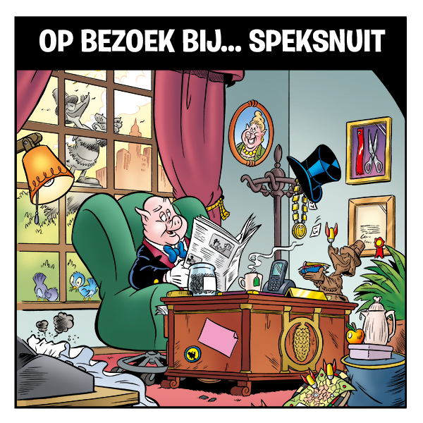 Op bezoek bij speksnuit