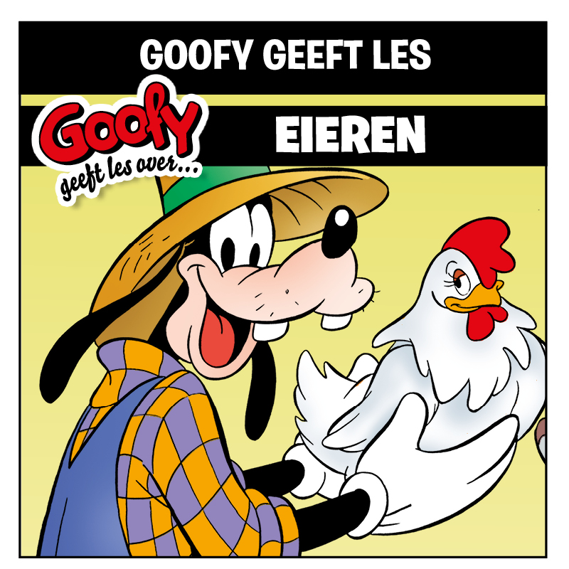 Goofy geeft les over eieren