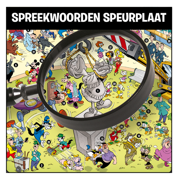 Spreekwoorden speurplaat