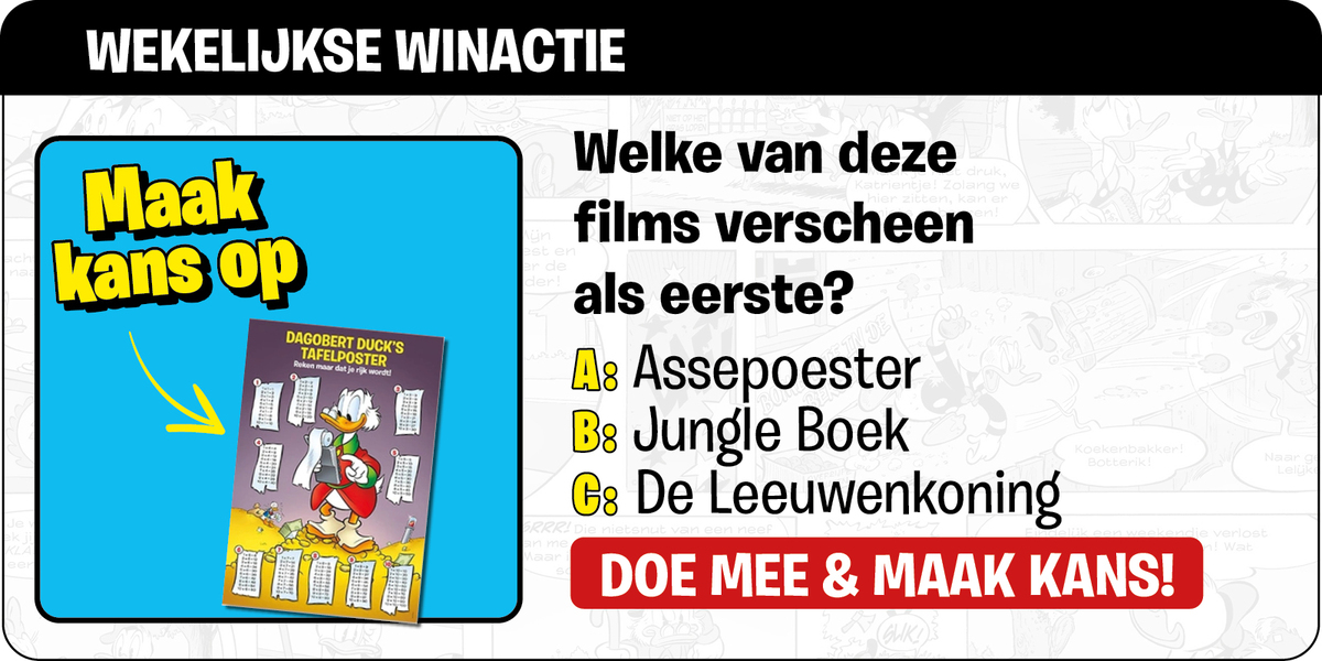 Wekelijkse Winactie