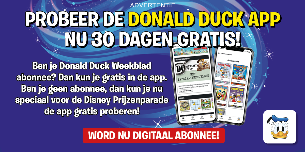 Proefperiode Donald Duck App
