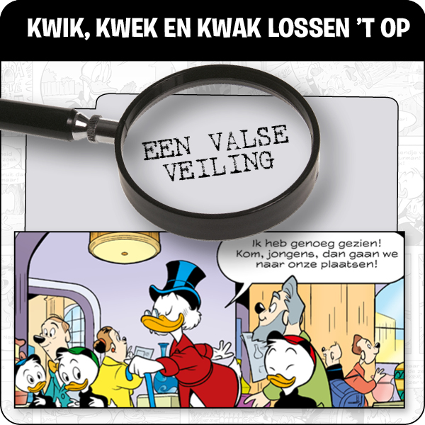 Kwik, Kwek en Kwak lost 't op