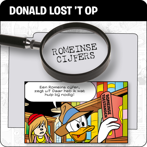 Donald lost 't op