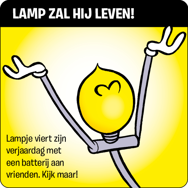 Lamp zal hij leven