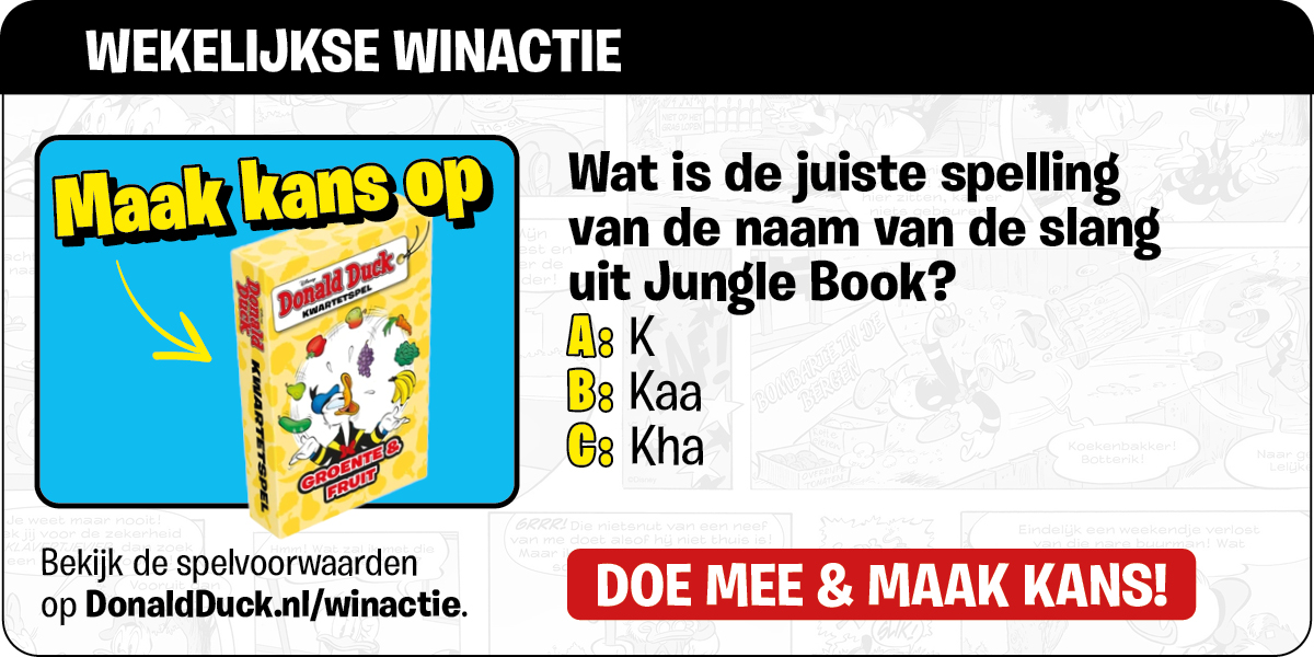 Wekelijkse Winactie