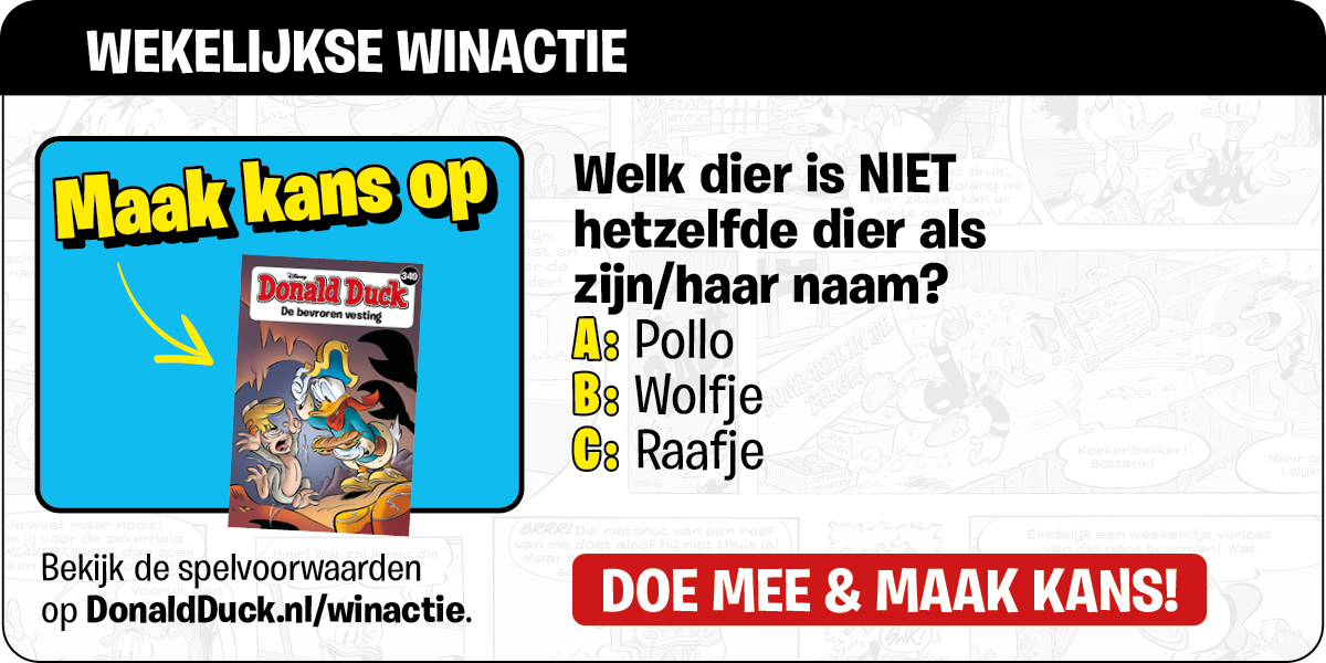 Wekelijkse Winactie