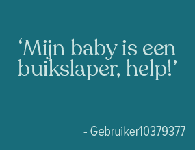 ​‘Mijn baby is een buikslaper, help!’